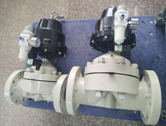 氣動塑料隔膜閥