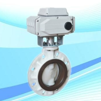 PVDF電動(dòng)蝶閥